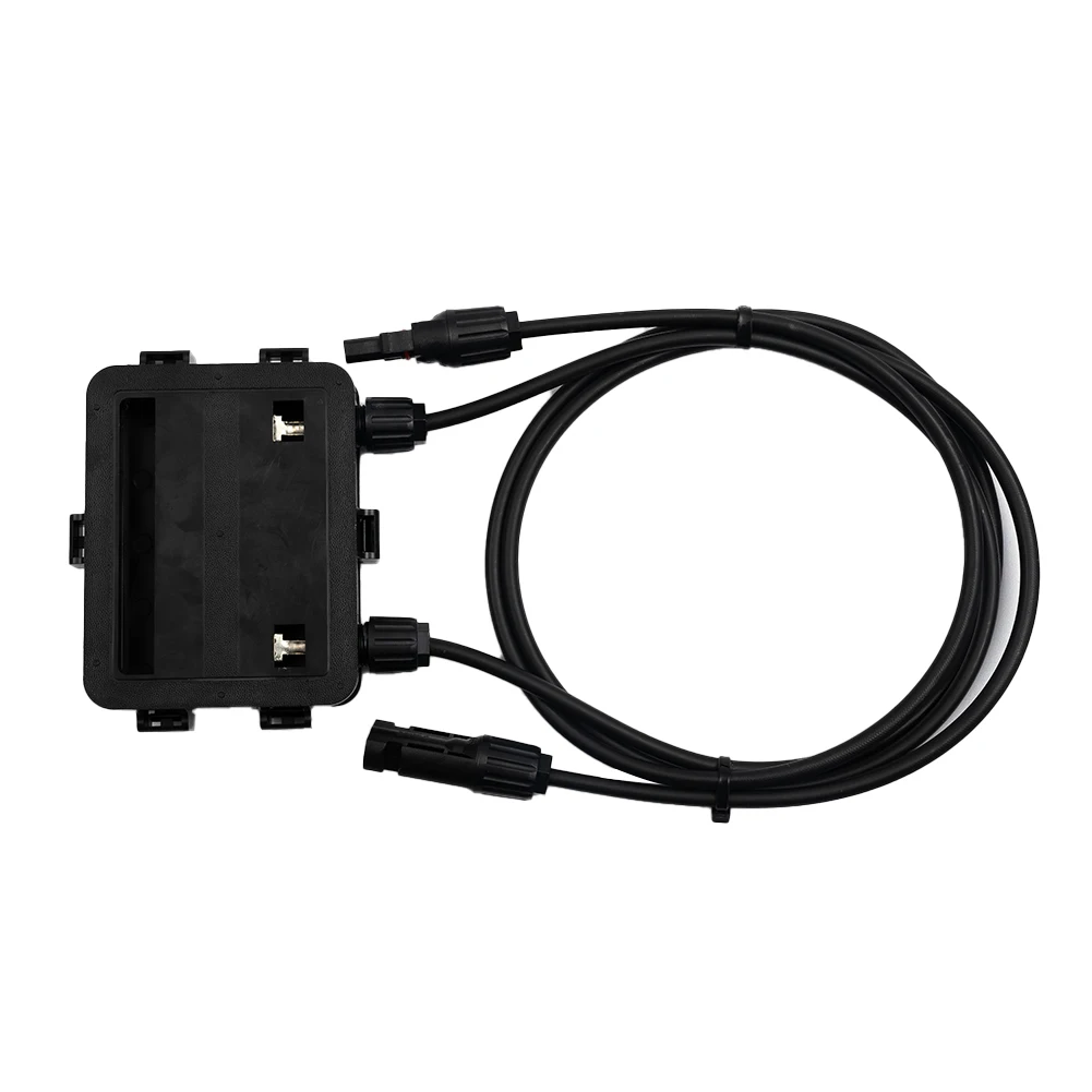 

Solar PV Junction Box Connector Accessories 12AWG Wire Anti-islanding Protection Carbon Fiber Photovoltaic 180W-300W