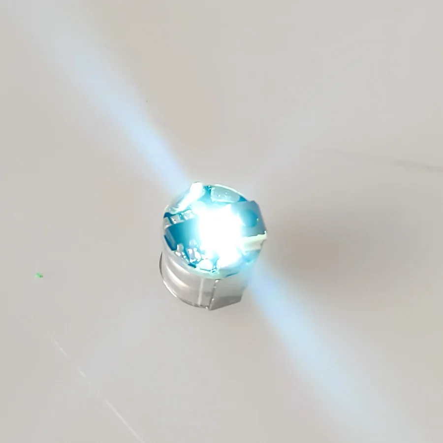 1pc Mini Led Lamp with Push-button Switch Size 7.6*7.1MM Model Light Toys for DIY Model Making/Robots/Cars No Need Magnet 3