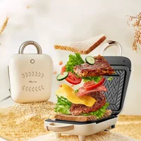 Creative Light Food Non-stick Material Sandwich Breakfast Machine Home Small Multifunctional Baking Bread Vomit Driver 1
