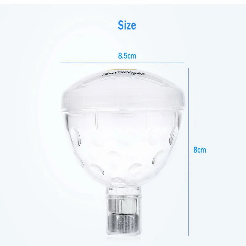 Color Changed Bathroom Underwater Led Pond Pool Spa Light Waterproof Bath Tub Kids Toy Funny Shower Flashing Floating Nightlight