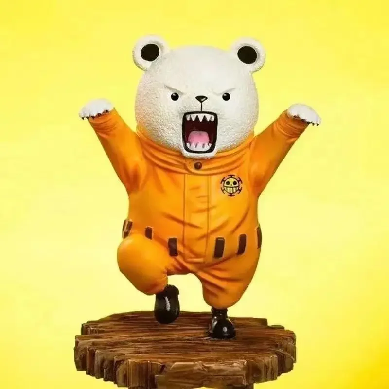

Anime One Piece Anime Figure Cute Pet Bepo Action Figures Kawaii Beibo Bear Model Cartoon Decor Figurine Collection Kid Toy Gift