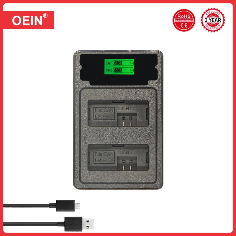 Rechargeable Battery Camera Battery Action Camera Battery Camera Battery LP-E12 LPE12 LP E12 for Canon Rebel SL1 100D Kiss X7 EOS-M EOS M M2 EOS M10 M50 M100 1600mAh Digital Batteries