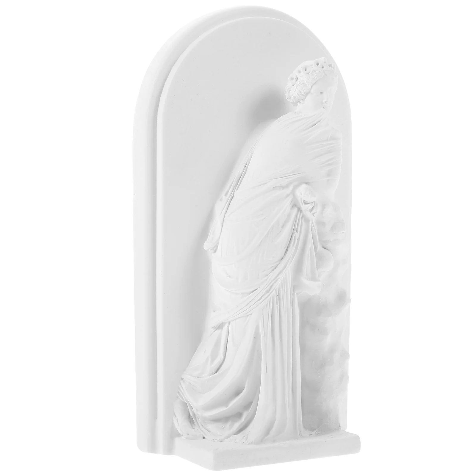 

Louvre Goddess Sculpture Aestechtic Room Decor Desktop Ornament Crafts Figure Upholstery Trim Resin Portrait Figurine