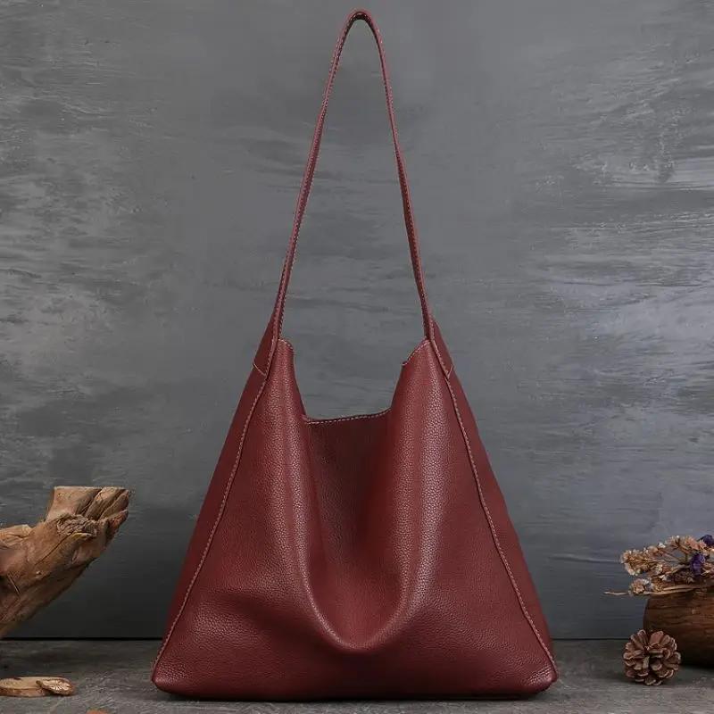 

2024 MODITIN New Arrivals Shoulder Bags Quality Leather Women Large Casual Bags Pretty Vintage Bags