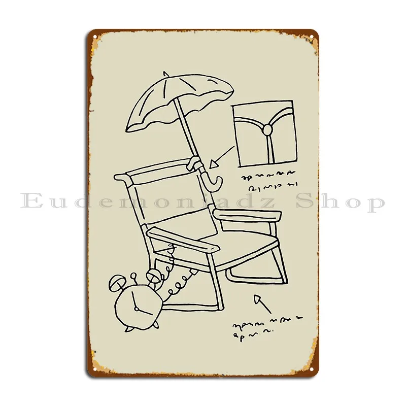 Homer S Time Machine Metal Platform Poster Cinema Classic Printed Bar Decoration Tin Sign Poster