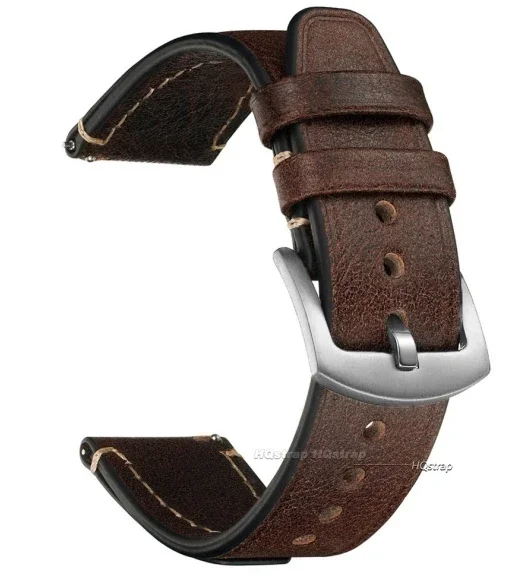 Vintage-Inspired Leather Watchband