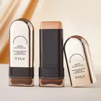 Bâton de fond de teint anti-cernes imperméable avec brosse, tout-en-un, longue durée, contrôle de l'huile, maquillage éclaircissant, finition mate naturelle 6