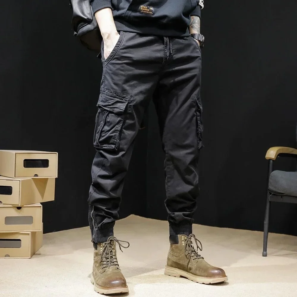 CARGO PANTS - BLACK – OwkayClothing