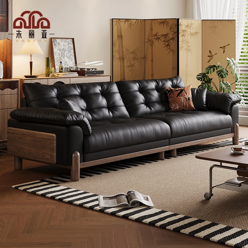 Cloud Leather Art Sofa 2