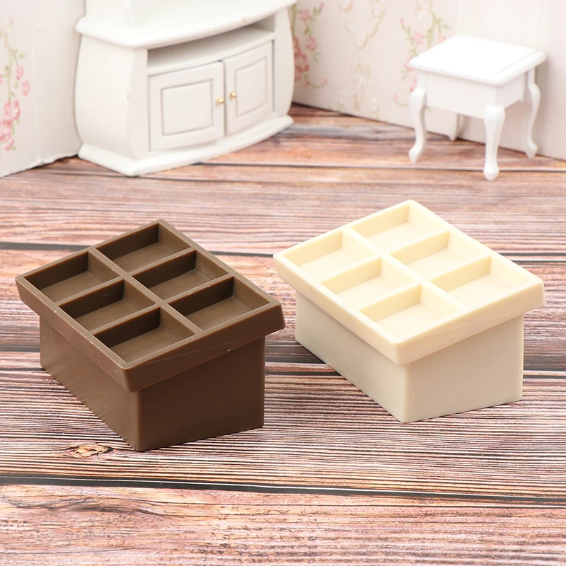 

1:12 Dollhouse Mini Display Shelf Supermarket Fruit Vegetable Rack Model Furniture Accessories For Doll House Decor Kids Toys