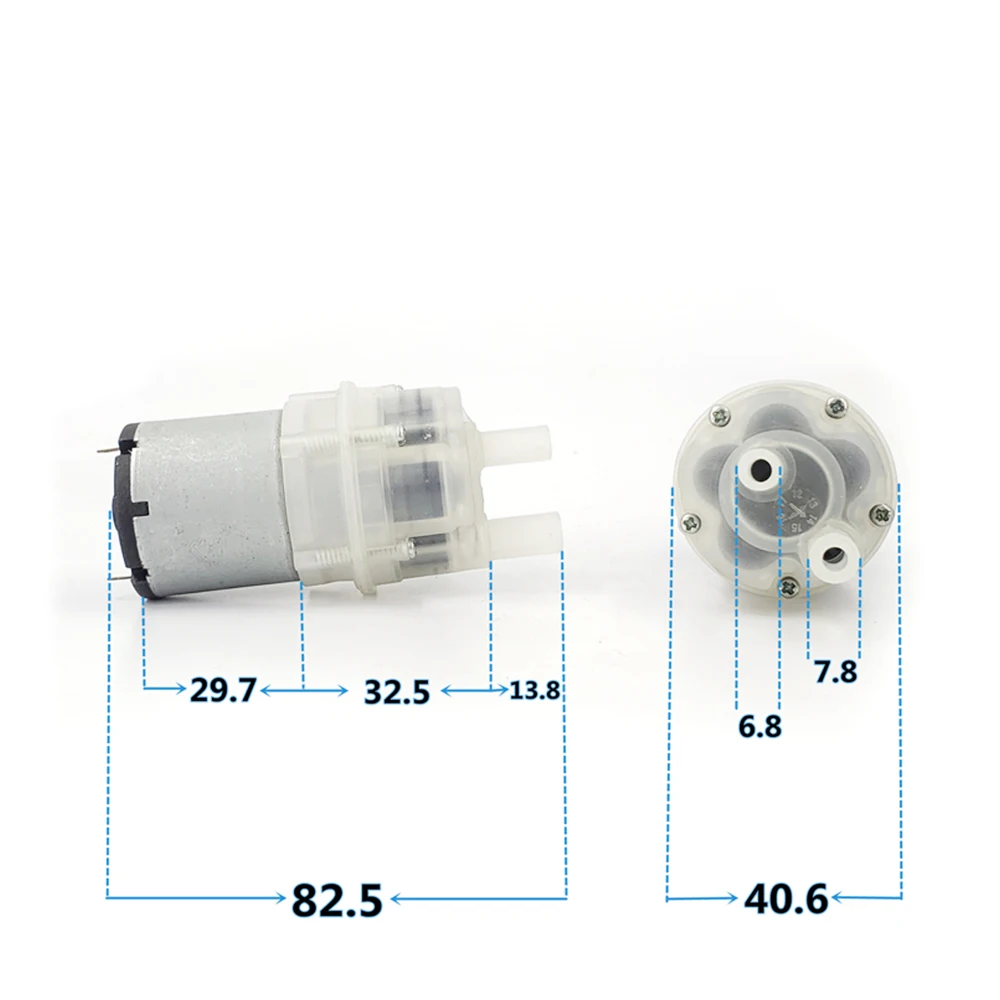 DC 12V selbstansaugende wasserpumpe Mini elektrische membran