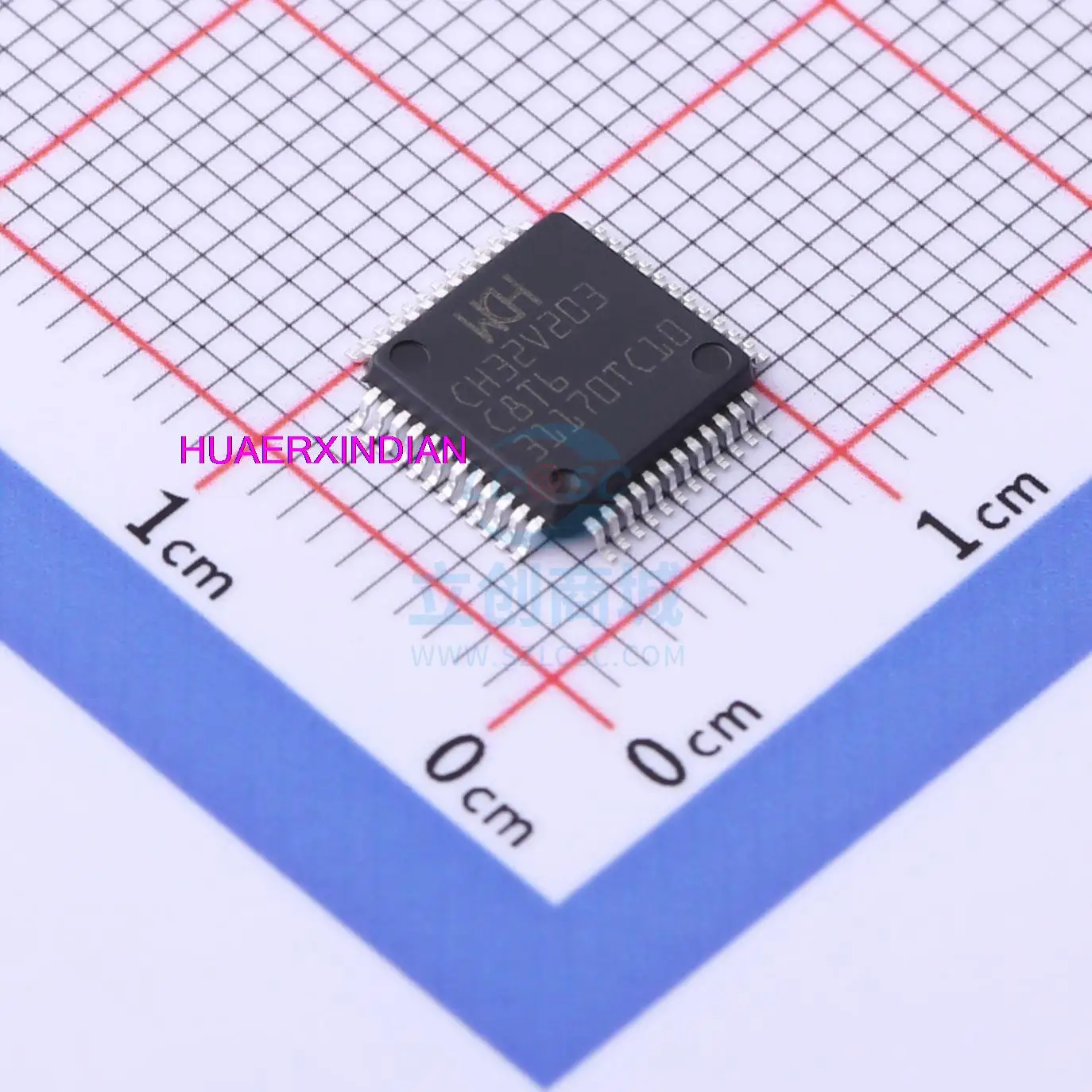 

10PCS New Original CH32V203C8T6 LQFP487*7 IC WCH