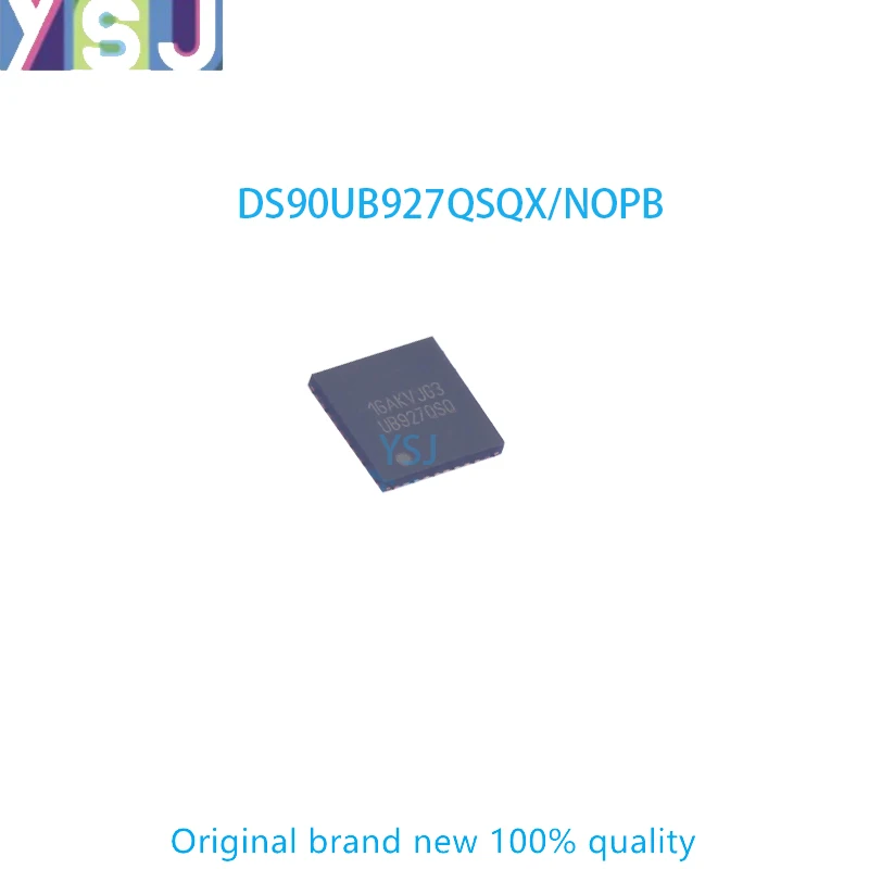 

DS90UB927QSQX/NOPB IC SERIALIZR FPD LINKLLL 40WQFN