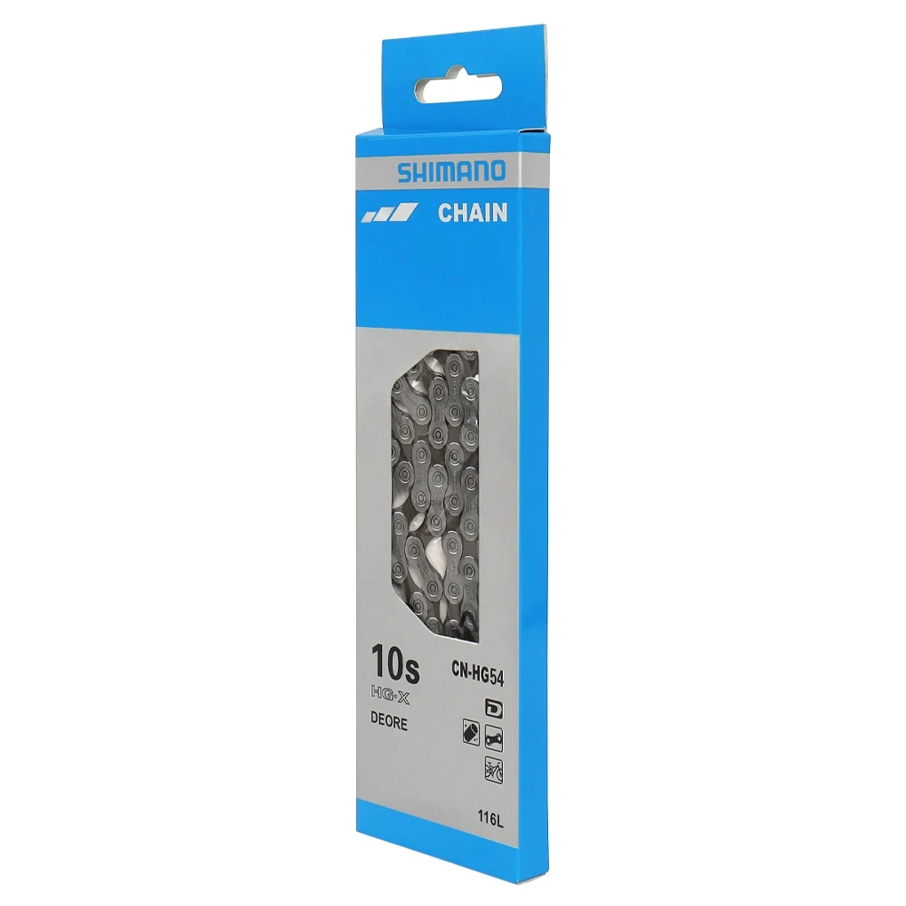 SHIMANO DEORE HG-54 10 Speed Bike Chain 116L Mountain Bicycle
