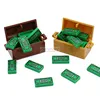 Marumine US Dollar 1x2 Tile Compatible 3069 Pirates Blocks Part Bill Money Cash MOC Building Brick Mini Person Model Accessories 4