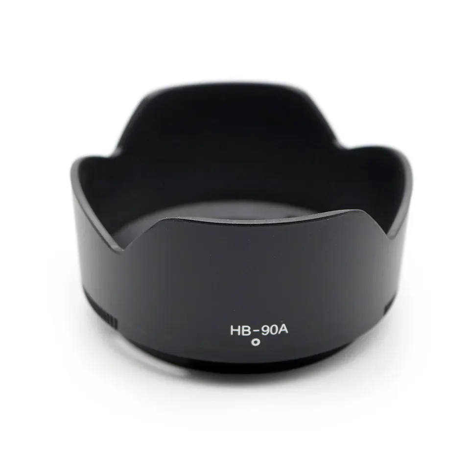 Professional Hard Lens Hood For Nikon Z 50 - 52mm With 46mm Adapter - Collar Clamp Design