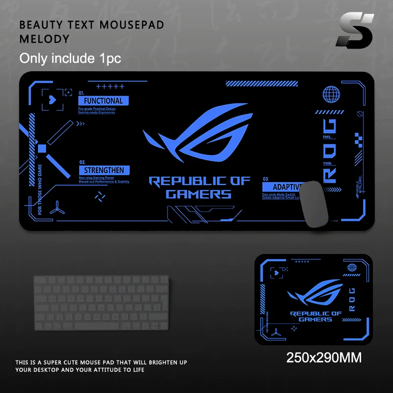Enhanced Gaming Desk Mat - Large Extended XXL Pad