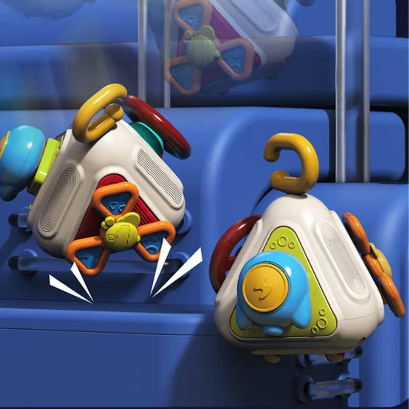 

Cube Toy Montessori Busy Sensory Ball Toy Multifunctional Sensory Cube Learning Fidget Toy Educational Busy Ball Toy For Toddler