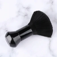 Noir coiffure balayage cou nettoyage des cheveux Duster brosse de coupe de cheveux pour salon de coiffure coupe de cheveux brosse outils accessoires de barbier 5