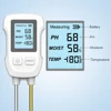 3 in 1 Digital LCD Soil Meter Temperature Humidity PH Meter with Backlight Plant Measuring Instrument for Flower Plants Garden 3