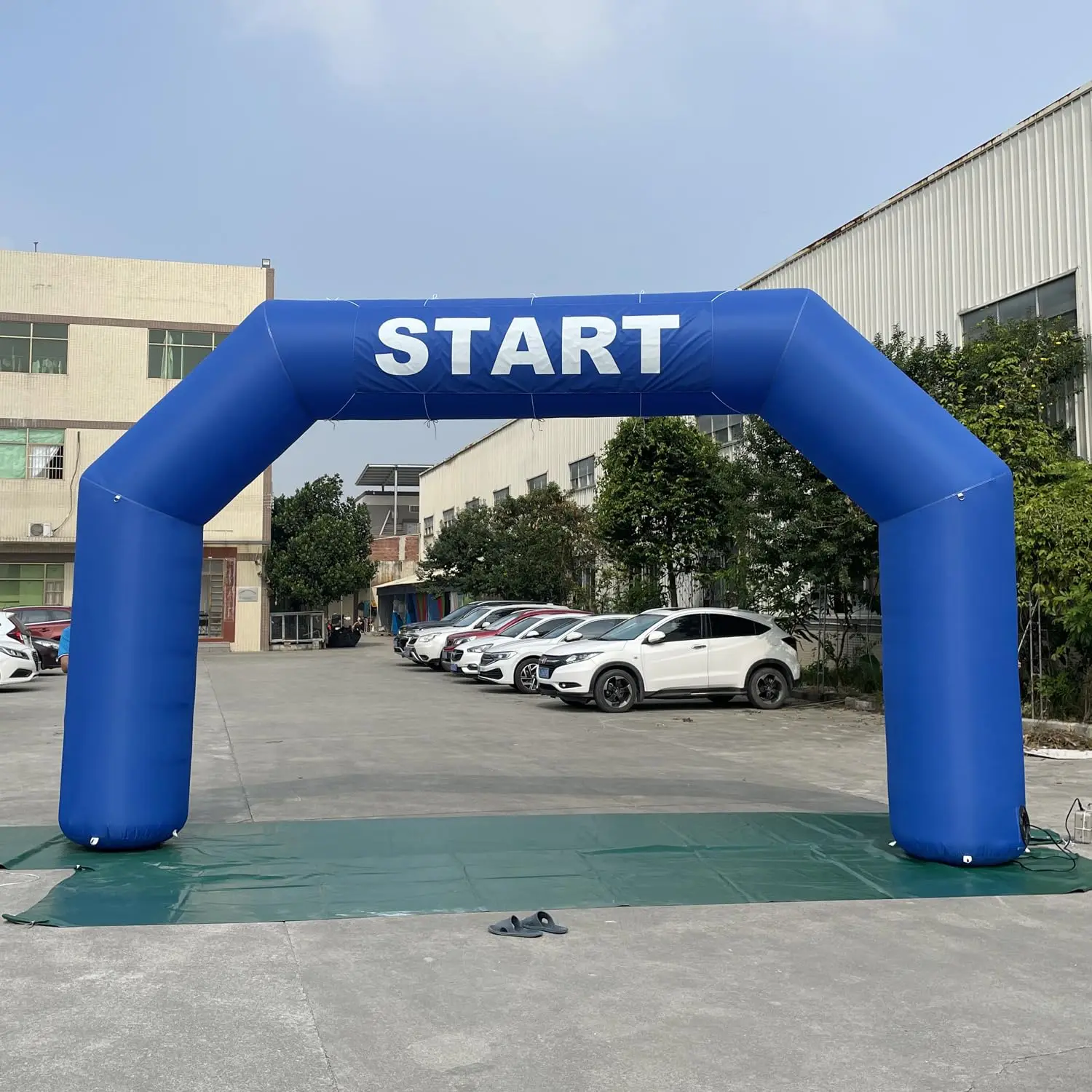 20ft Inflatable Arch W/T-Shaped Feet&Blower Hexagon Inflatables Archway