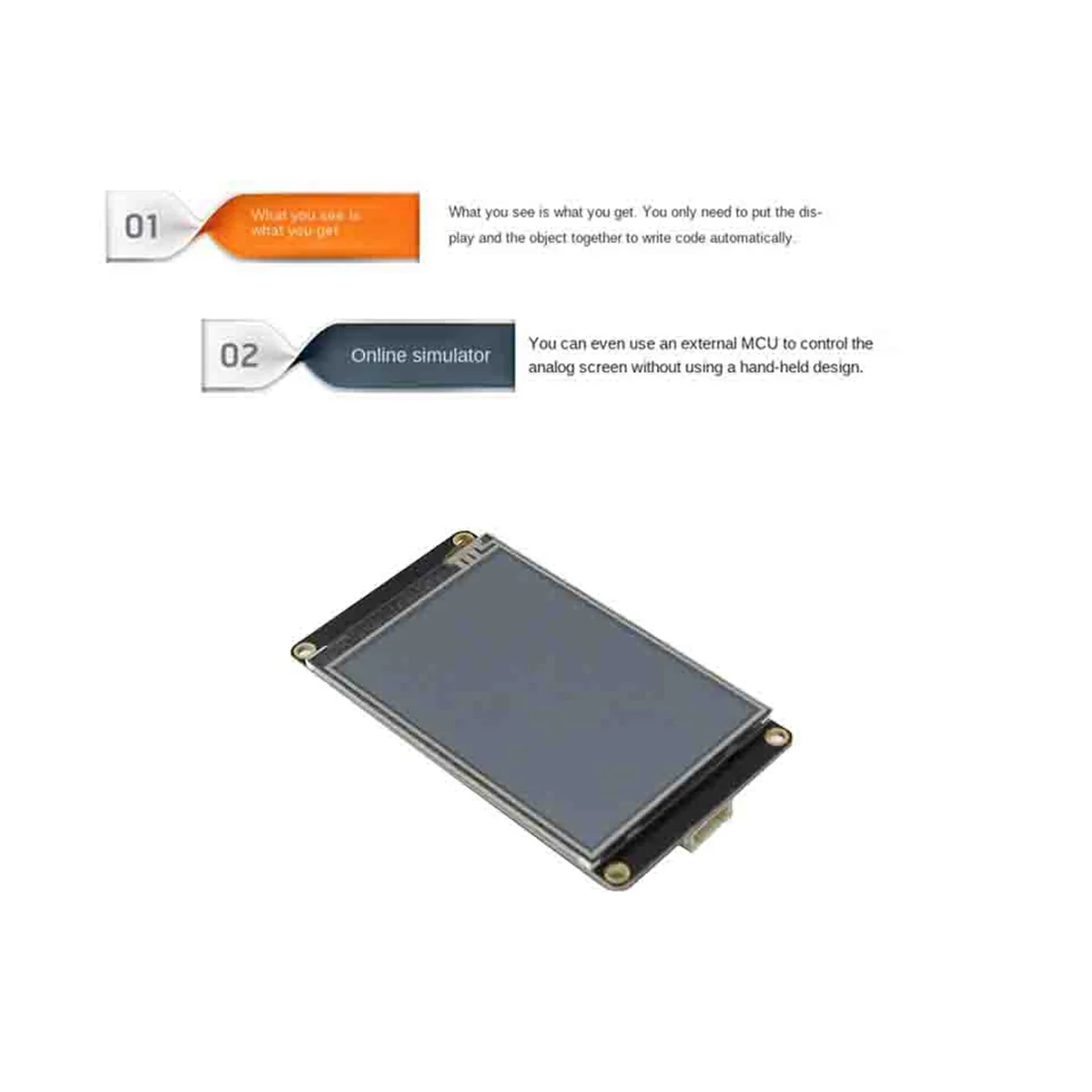 HMI LCD ġ ÷, NX4832K035, 3.5 ġ ׼ ÷,  ø, UASRT TFT LCD 