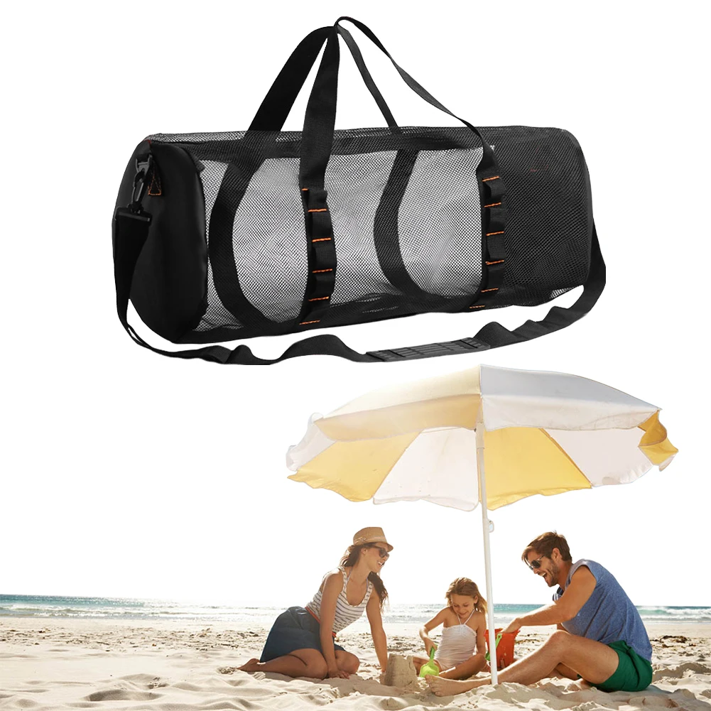 Mesh diving mesh bag diving storage bag Dive Bag Extra Large Travel Diving Mesh Duffel Bag for Scuba Surfing Snorkeling Equipment Dry Hold Mask Fins Snorke
