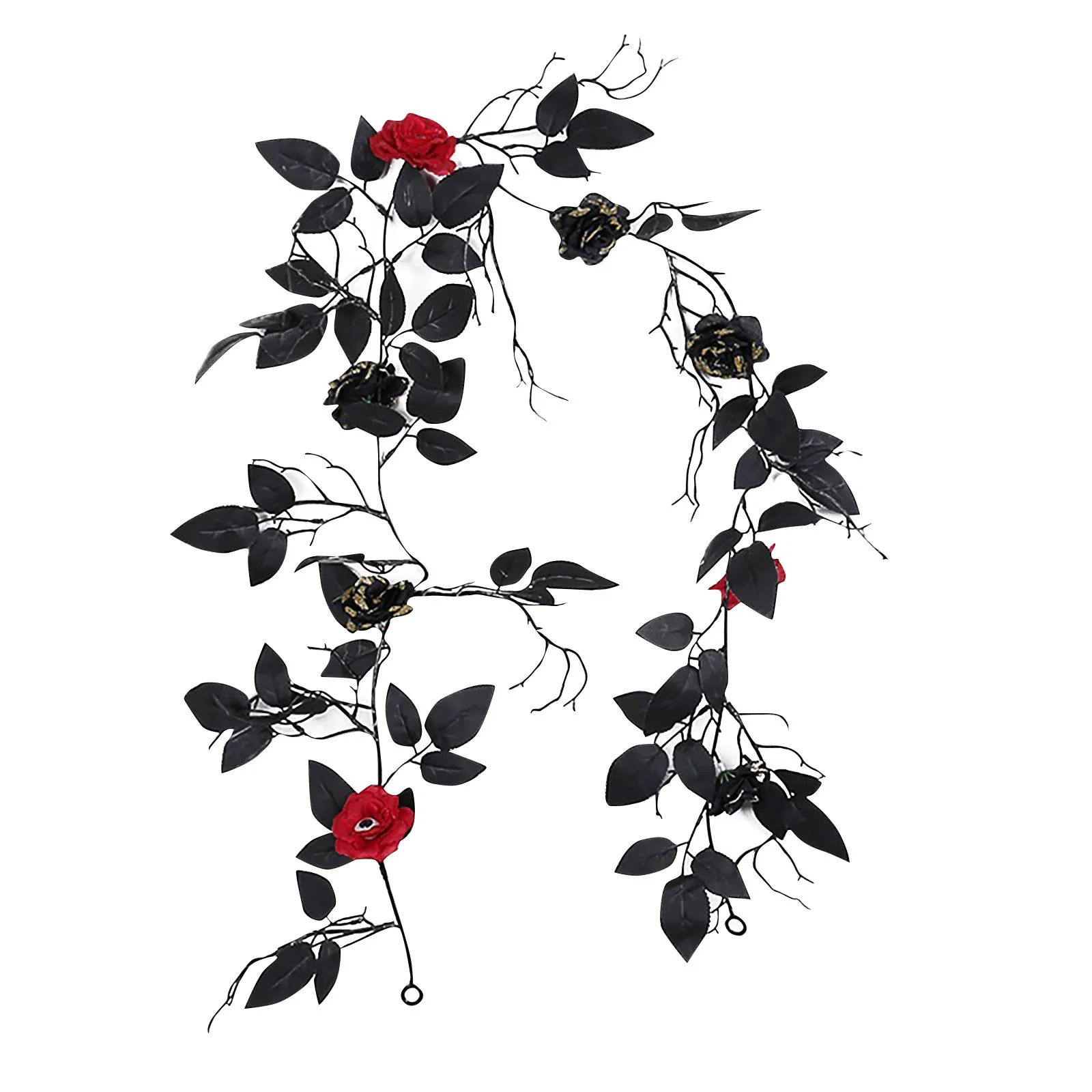 

Black Leaf Rattan Autumn Home Decor Halloween Black Leaf Black Rattan Decoration Home Outdoor Thanksgiving Halloween Decoration