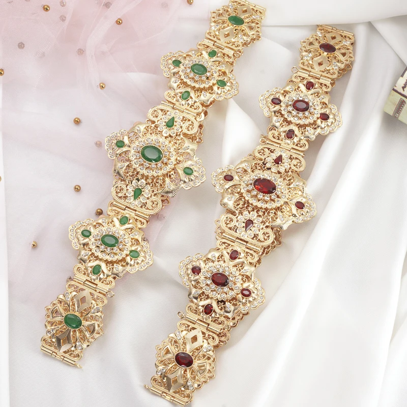 Ceinture Chaîne Strass Pour Femme - Alliage Doré Ou Argenté, Longueur 105/120/130 Cm, Pour Robe, Tenue Soirée