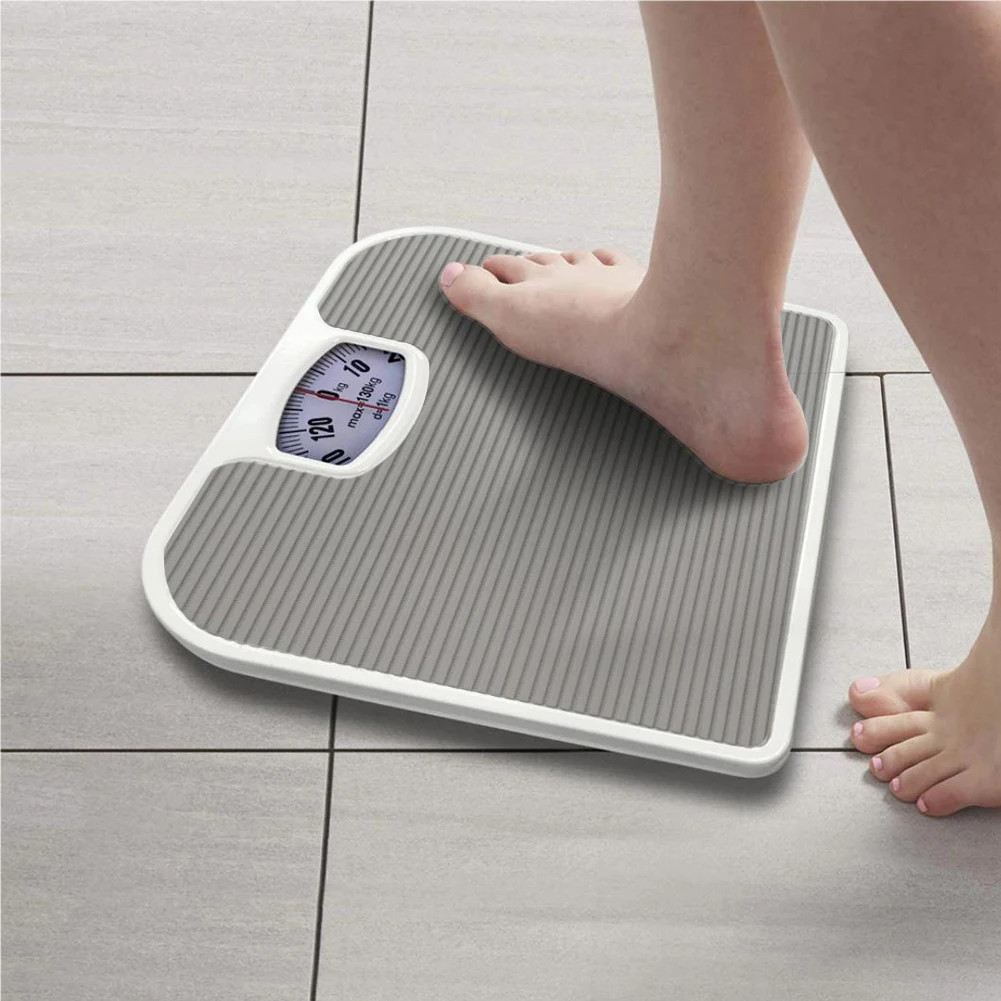 Mechanical Bathroom Scale With Non Slip Pad For Weight Management_voghion.com
