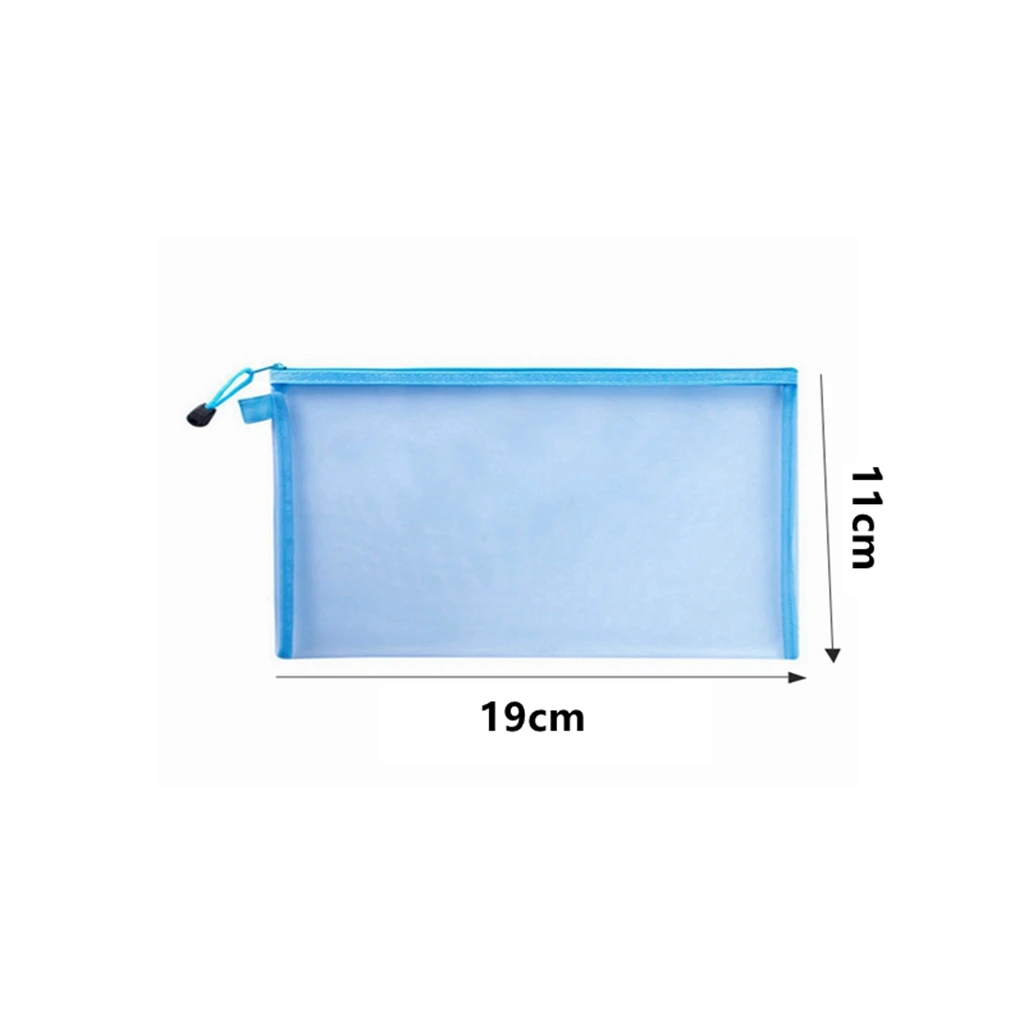 Toy Storage and Organization Set: Building Block Puzzle Bag and Transparent Zippered Storage Box