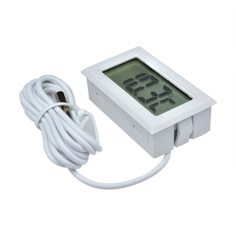 Infrared Thermometer FY-10 LCD Digital Thermometer Aquarium Car Water Bath Temperature Tester Detector Monitor Embedded Temperature Sensor 1M 3M 5M