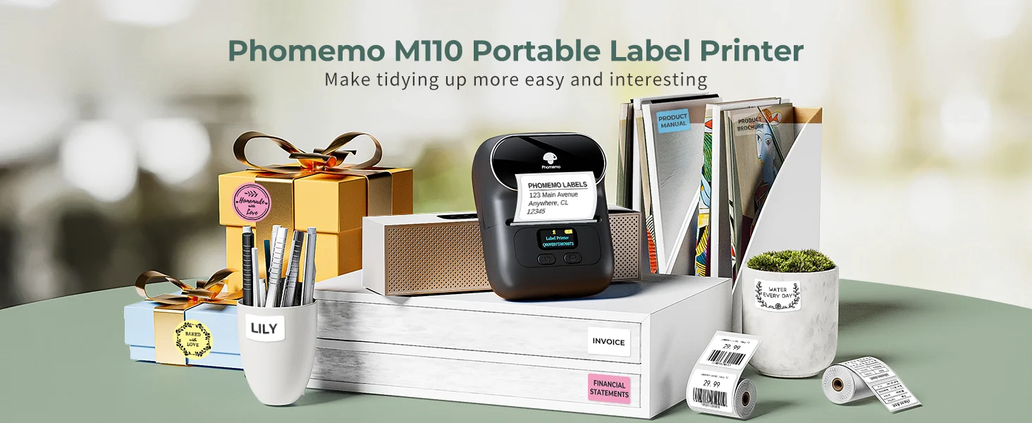 Phommemo M110 Mini Stampante Termica Portatile Per - Foto 6