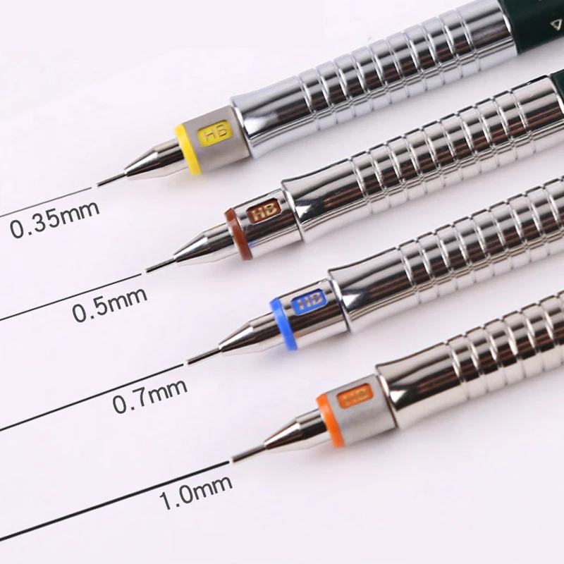 Faber-Castell TK-Fine VARIO-L ołówek automatyczny projekt kreślarski ołówek odporny na pękania 0.3 ołowiu/0.5/0.7/0.9mm materiały artystyczny Design