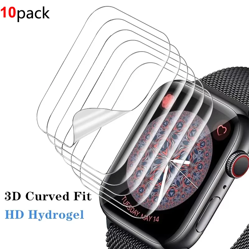 Premium HD Glass Screen Protector for Apple Watch - Enhanced Durability and Clarity