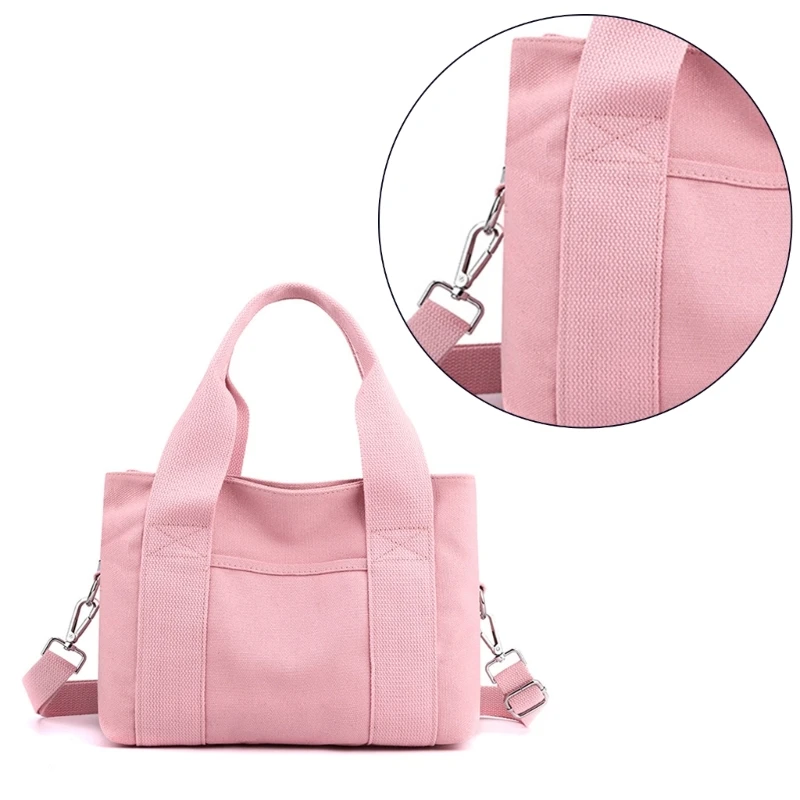 Versatile Shoulder Bag for Women Convenient and Practical Canvas Handbag