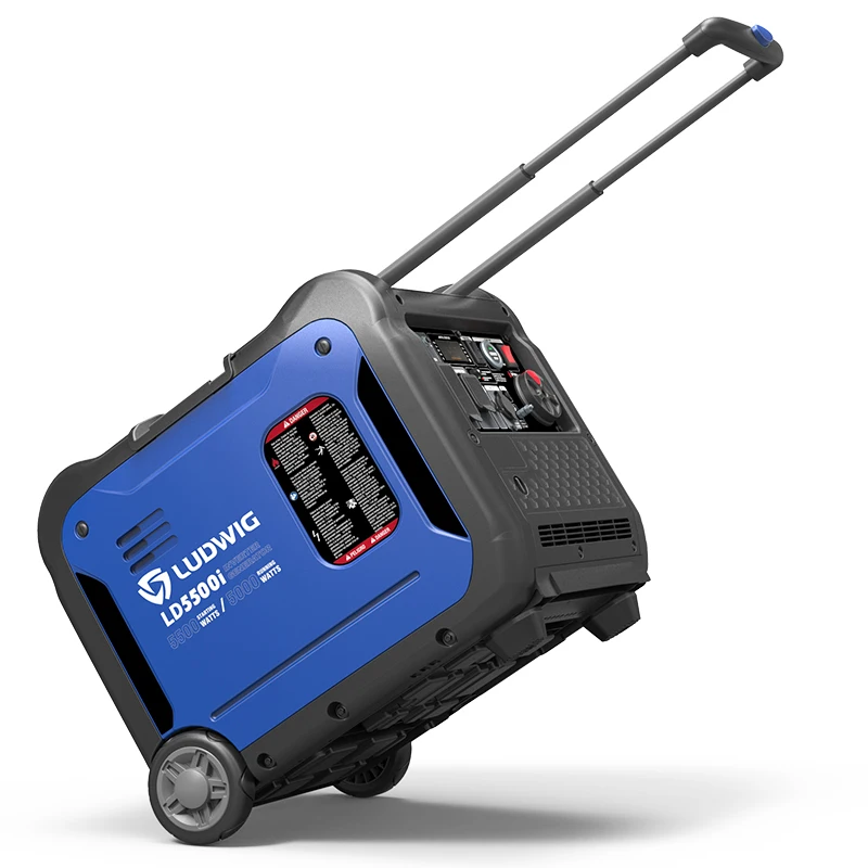 

Digital Inverter Generator DC Output 12V 8.3A 5.5KW portable Silent Inverter Generator
