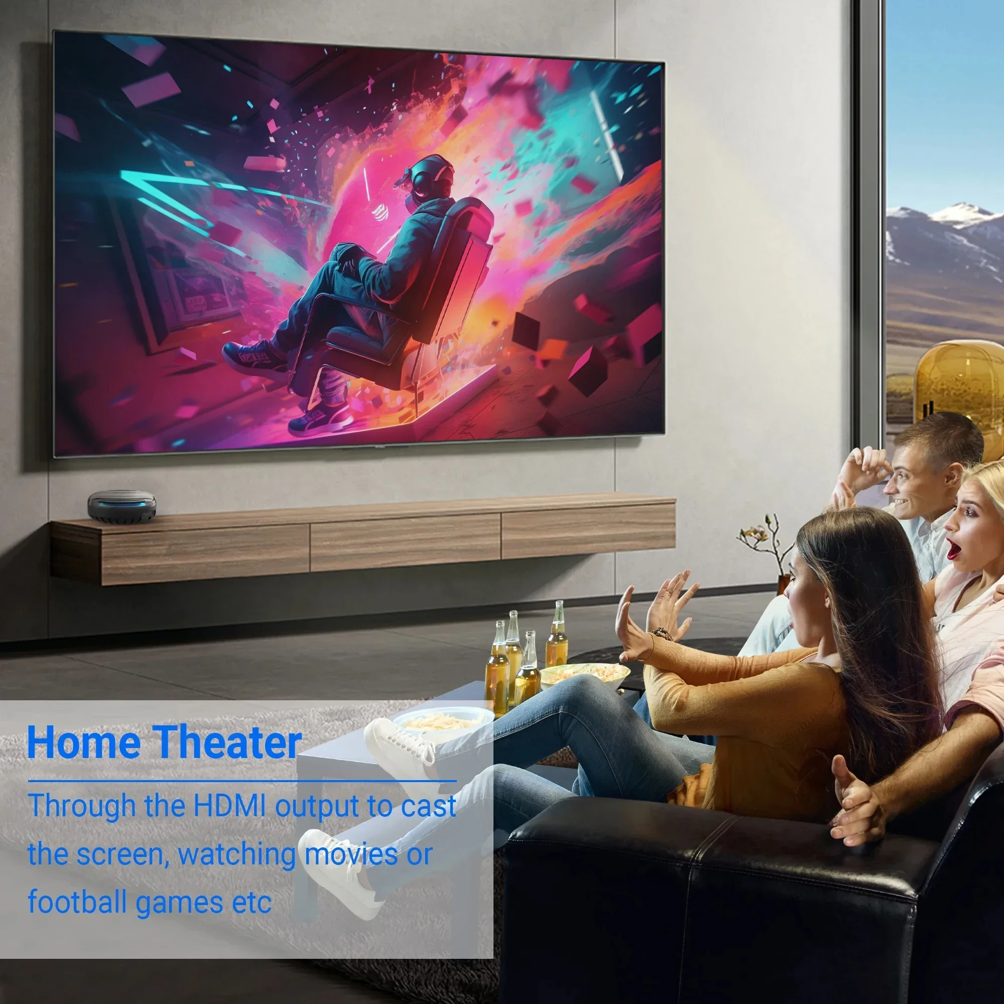 OTTOCAST PICASOU 2 ī÷ AI ڽ,  ȵ̵ ڵ ׼, HDMI , ø, Ʃ, ۿ 