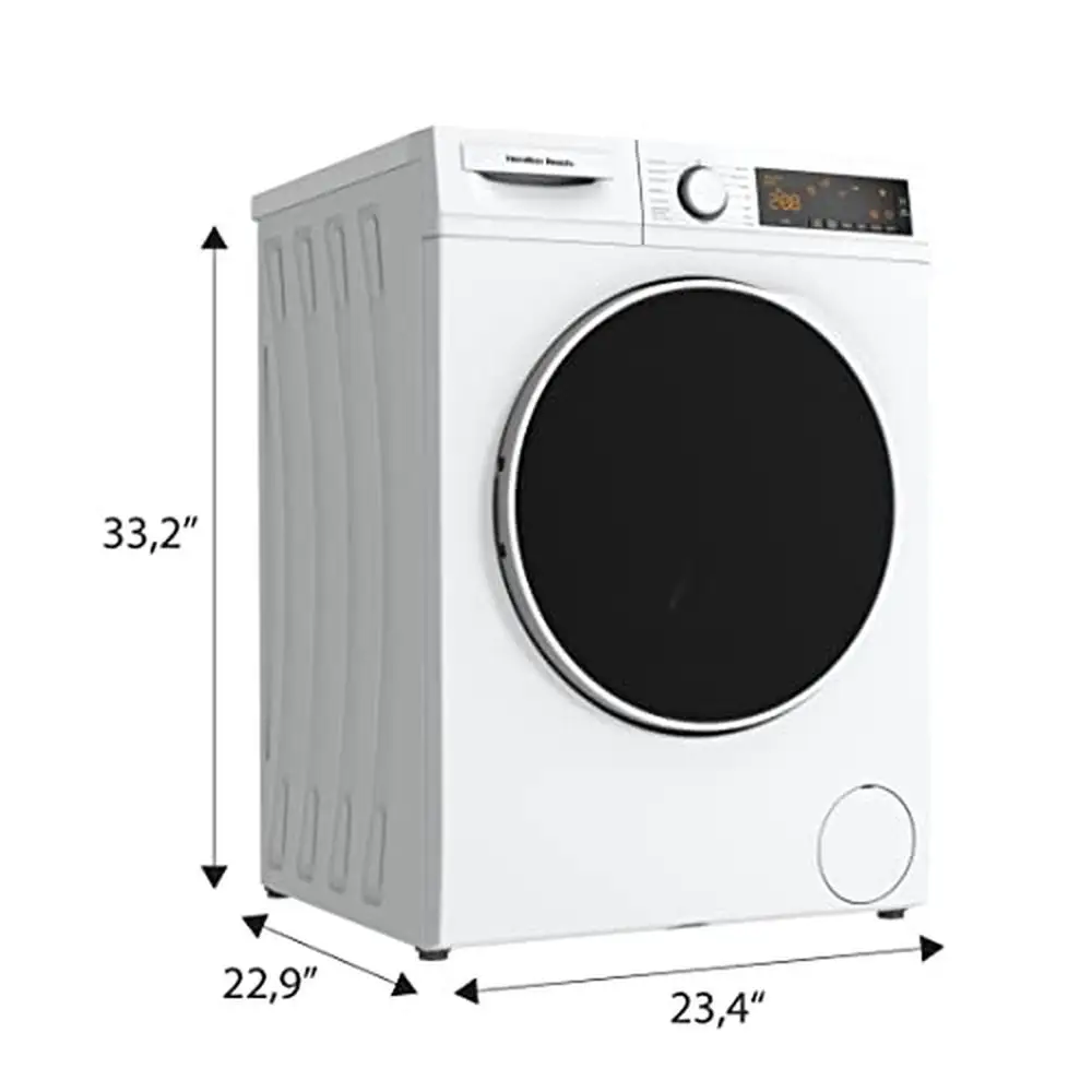 Front Load Washer-LED Display-5 Wash Cycles-2.2 cu ft Capacity-Quiet Operation-Stainless-Steel Tub-Easy Start-Up-Anti-Wrinkle 5