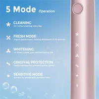 SEJOY Electric Toothbrush for Adults Rechargeable 5 Modes With 8 Replacement Brush Heads 2