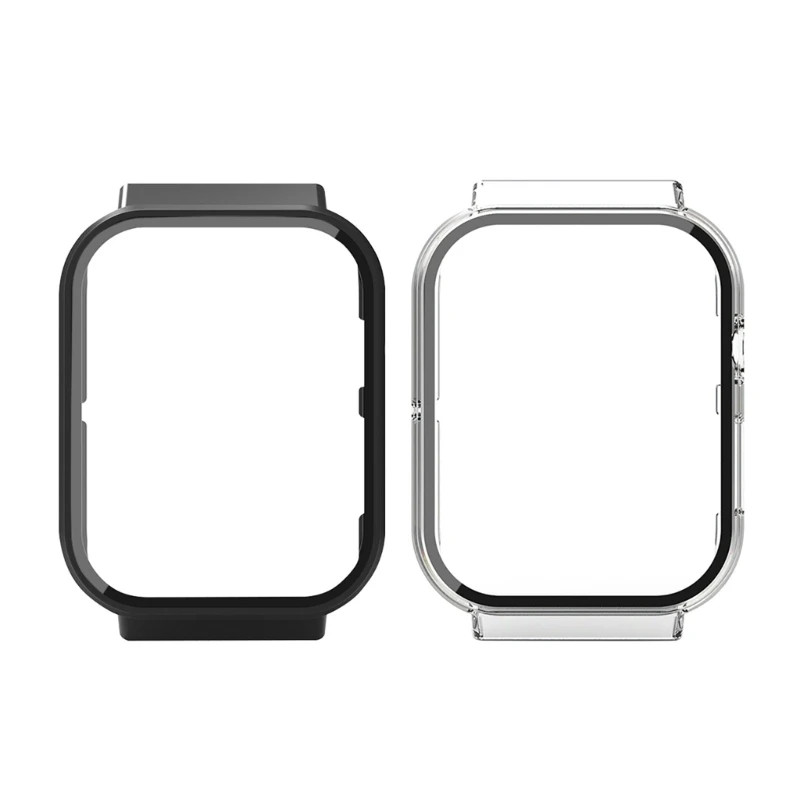 

Smartwatch Frame Housing Tempered-Glass Film Hard Cover Compatible for Mibro T1 Screen Bumper-Shell Protector-Shockproof