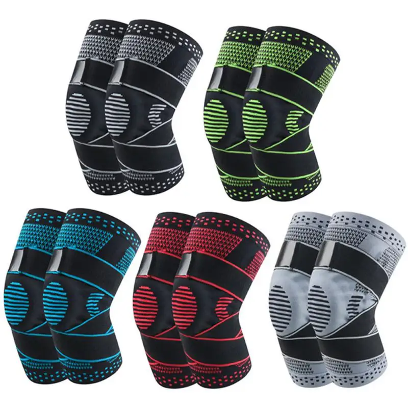 

Bandage Spandex Spring Support On Both Sides Healthy And Comfortable Shock Absorption Strong Support Fitness Shaping Knee Pads