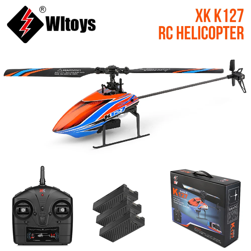 Wltoys K127 Remote Control Helicopter 4ch Remote Control Helicopter