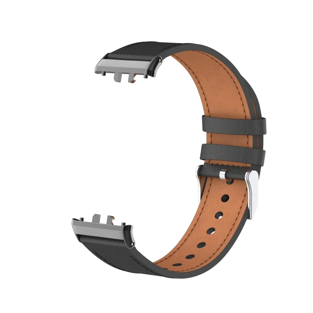 Premium Genuine Leather Strap for Smart Watch - Elegant Replacement Wristband Accessory
