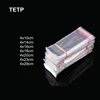 TETP-Self Adhesive Bag, Cellophane, Plastic, Marker, Ruler, Makeup Brush, Packaging, Storage, Cellophane, 4cm Width, 500Pcs 1
