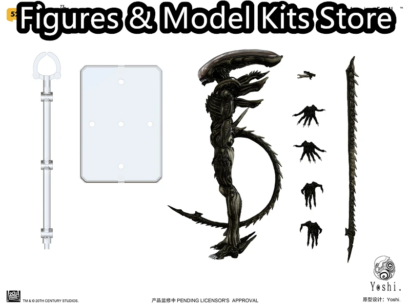 エイリアン　フィギュア Yoshi.氏オリジナルデザインの「ゼノモーフ」が海外トイファンお