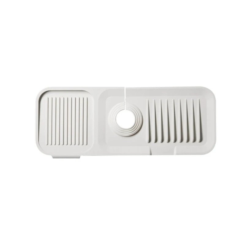 

2023 Silicone- Faucet Drain Pad Reusable Bathroom Sink Countertop- Protector