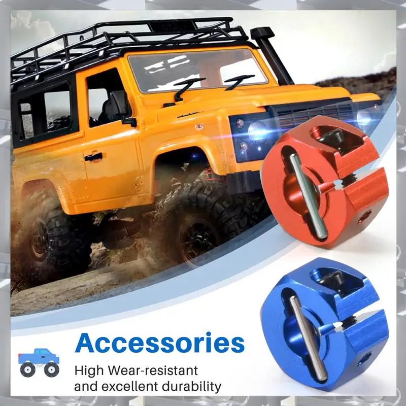 Hot Selling-4 Pcs Aluminum Thickness Wheel Hex 12Mm Drive Hub With Pins Screws For RC Car Crawler Trucks Slash,4 Pcs Aluminum Th