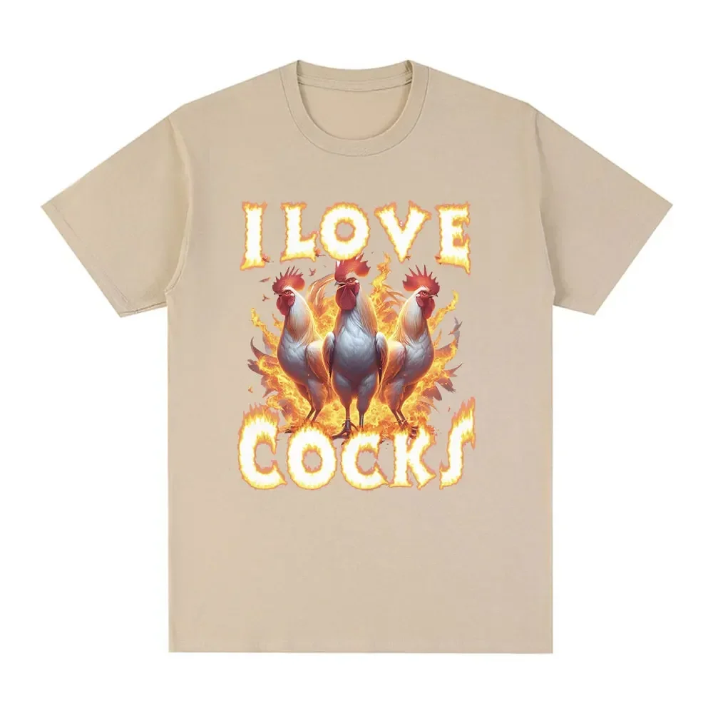 Camiseta divertida de I Love Cocks Roosters para mujer camiseta de camiseta-divertida-de-i-love-cocks-roosters-para-mujer-camiseta-de