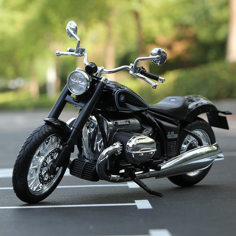 1:12 Welly BMW R18 Black Motorcycle Bike Model New In Box